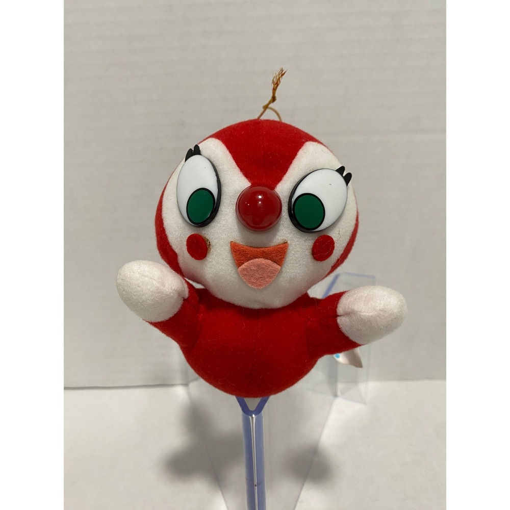 Sega Anpanman Dokinchan Plush Vintage 1992 Anime Character Red Small